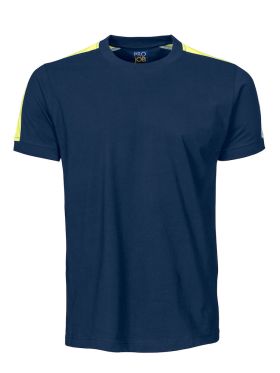 2019 T-Shirt Navy/Yellow