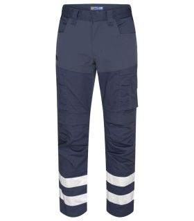 2509 Midjebukse Stretch, Refleks Navy