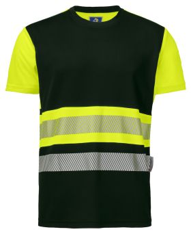 6020 T-skjorte EN ISO 20471 Kl 1 Gul