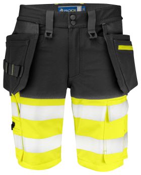 6580 Shorts EN ISO 20471 Klasse 1 Yellow/Black
