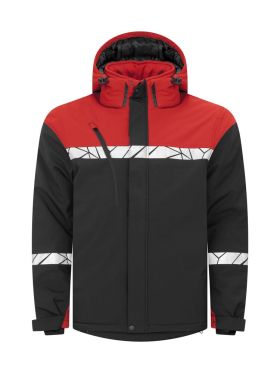 7413 Fôret Softshelljakke black-red