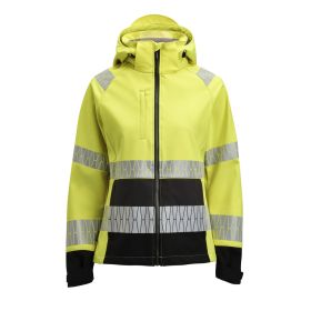 Womens Softshell Jacket Hi-Vis