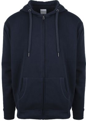 Organic Hood Jacket GOTS Marineblå