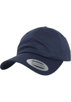Low Profile Organic Cotton Cap Marineblå