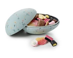 Flower garden påskeegg metall