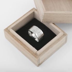 Silver RING. Scream. Small 54