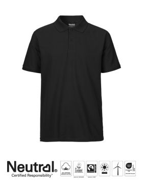 Herre Klassisk piké-polo black