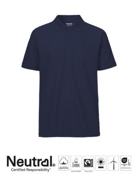 Klassisk polo for menn navy