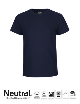 Barn T-skjorte navy
