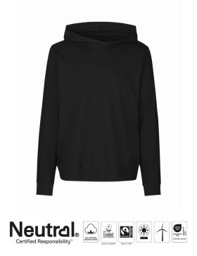 Unisex Jersey Hettegenser black