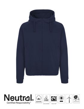 Unisex Hettejakke med skjult glidelås navy
