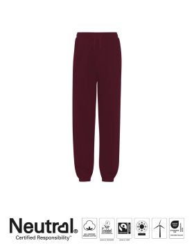 Unisex Sweatpants w. Elastic Cuff bordeaux