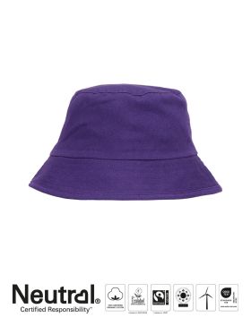 Reversible Bucket Hat navy-purple
