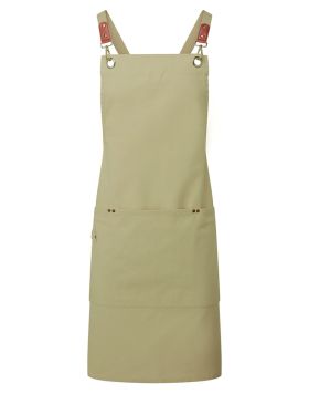 Cross-Back Clip Bib Apron