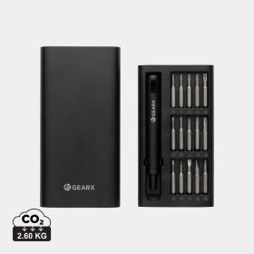 Gear X 31 i 1 presisjons bit-skrutrekkersett