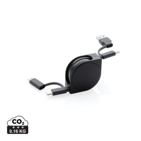 RCS standard resirkulert plast og TPE 6 i 1 ladekabel