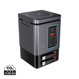 Urban Vitamin Sacramento 105W GaN-lader + uttrekkbar ledning