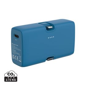 Urban Vitamin Los Angeles RCS rplast 20W PD powerbank Blå