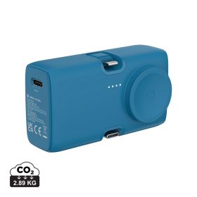 Urban Vitamin San Diego RCS rplast 20W powerbank-klokkelader Blå
