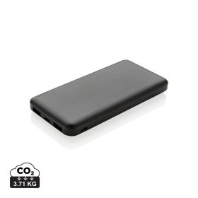 Kompakt 10.000 mAh powerbank Svart