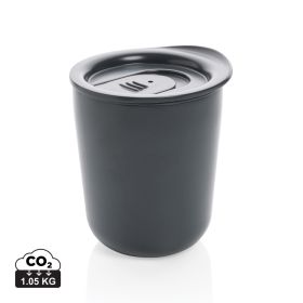 Antimikrobiel kaffekopp i enkelt design Grå