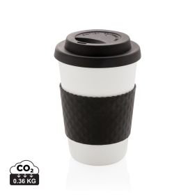 Gjenbrukbar kaffekopp 270ml Svart