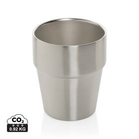 Clark RCS kaffekopp med dobbeltvegg 300ML Sølv