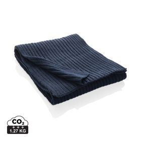 Impact AWARE™ Polylana® strikket skjerf 180x25cm Marineblå