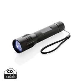 3W stor CREE lykt Svart