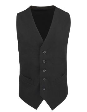Men's Waistcoat Svart