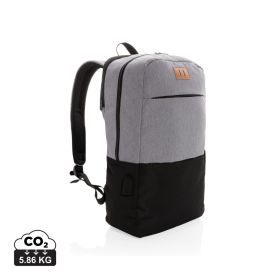 Modern 15,6'' USB & RFID laptop ryggsekk PVC-fri