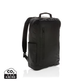 Fashion svart 15,6'' laptop ryggsekk PVC-fri