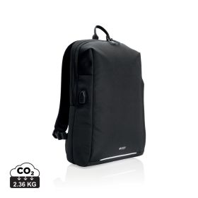 Swiss Peak AWARE™ RFID og USB A laptop-ryggsekk