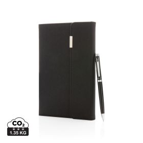 Swiss Peak deluxe A5 notatbok og penn sett