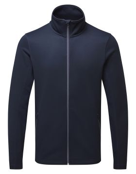 Men's Spun Dyed Zip Sweat Marineblå
