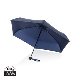 19,5" Aware™ RPET super mini manuell 190T Pongee-paraply Marineblå