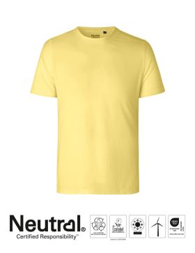 Recycled Performance T-skjorte dusty yellow