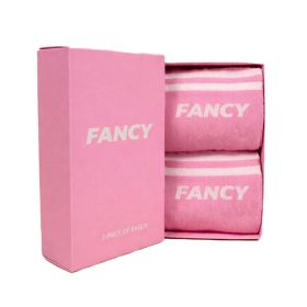 2-pakning med finstrikkede sokker