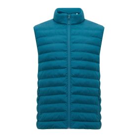 IQONIQ Meru bodywarmer i resirkulert polyester for menn dark teal
