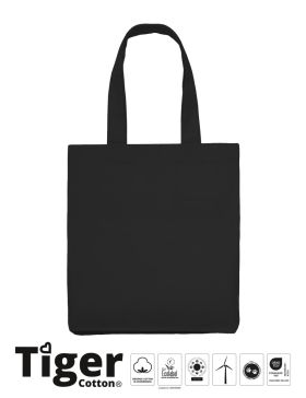 Tiger Cotton Twill Bomullspose black