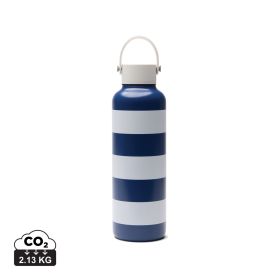 VINGA Lagoa RCS SS stål drikkeflaske 600 ML Marineblå