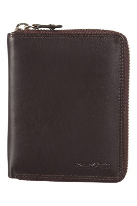 Attack Slg Lommebok glidelås M Dark Brown