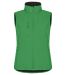 Classic Softshell Vest Women Apple Green