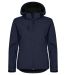 Classic Softshell Hoody Women Dark Navy