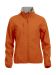 Basic Softshell Jacket Ladies Blood Orange