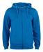 Basic Active Hoody Full Zip Royal Blue