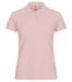 Basic Polo Women Candy pink