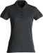 Basic Polo Women Anthracite Melange