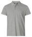 Heavy Premium Polo Grey Melange