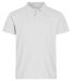 Single Jersey Polo White